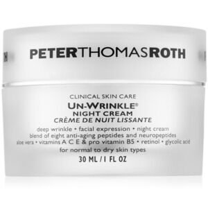 Peter Thomas Roth Un-Wrinkle Night Cream 1 Oz New & Sealed Anti-Aging Peptides